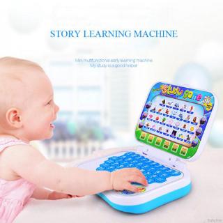 ♪U-Toy Computer Laptop Tablet Baby Children Educational Learning Machine Toys Electronic Notebook Kids Study Game Music Phone new