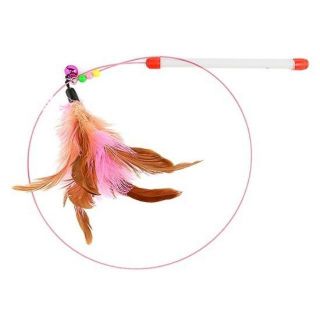 Cần câu đồ chơi cho mèo dây thép