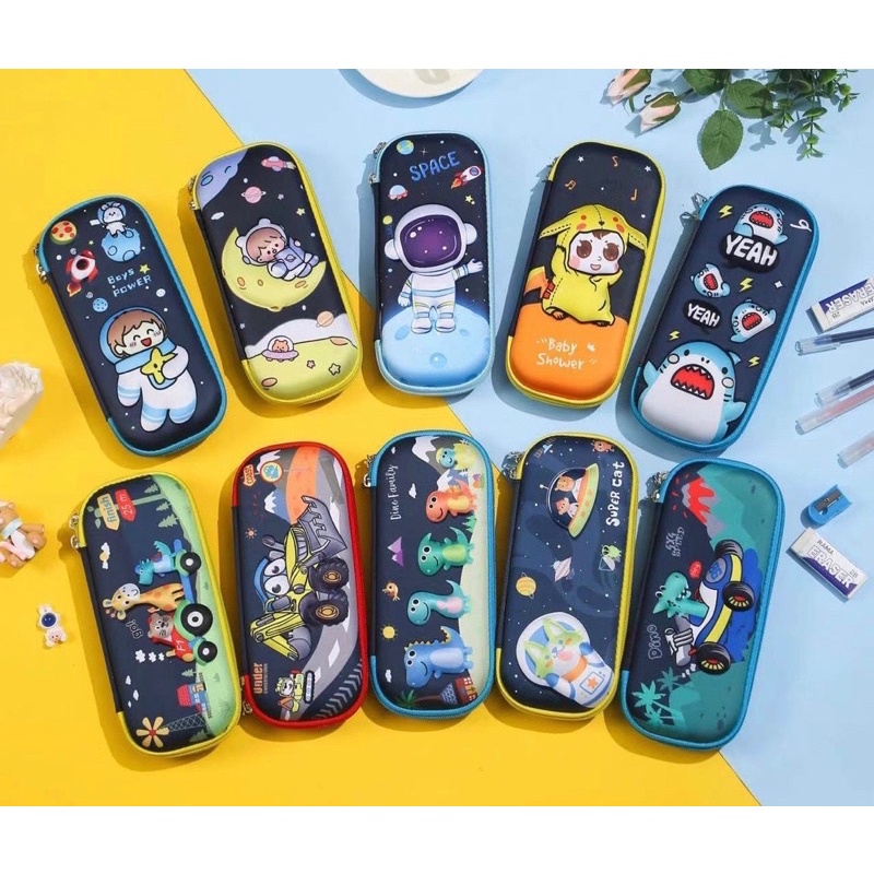 Hộp Bút 3D Mẫu Dễ Thương Nhiều Ngăn Mẫu Mới Giá Rẻ