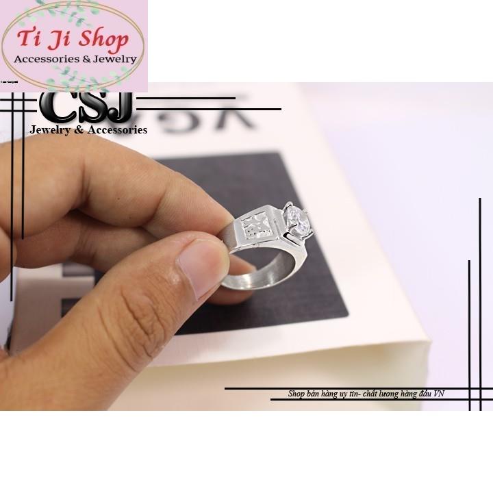 Nhẫn inox nam đẹp cao cấp giá tốt nhất HCM