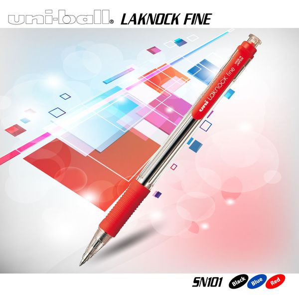 Bút bi bấm UNI LAKNOCK SN101