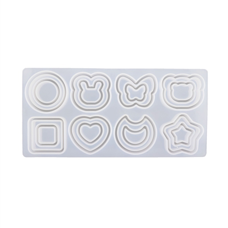 Khuôn Silicone Làm Bánh Thủ Công Dạng Cát Chảy Độc Đáo