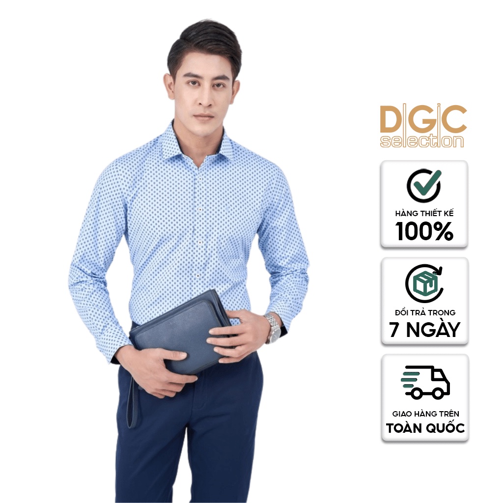 Áo sơ mi dài tay DGCs - WASD2003M