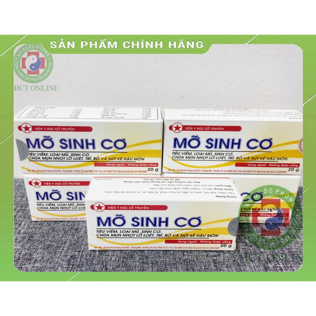 Mỡ sinh cơ 20g