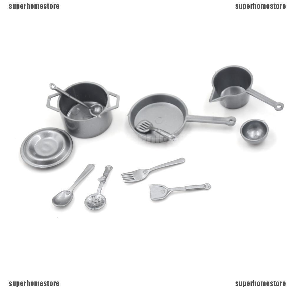 Set 10-15 Ly Chén Dĩa Trang Trí Nhà Búp Bê