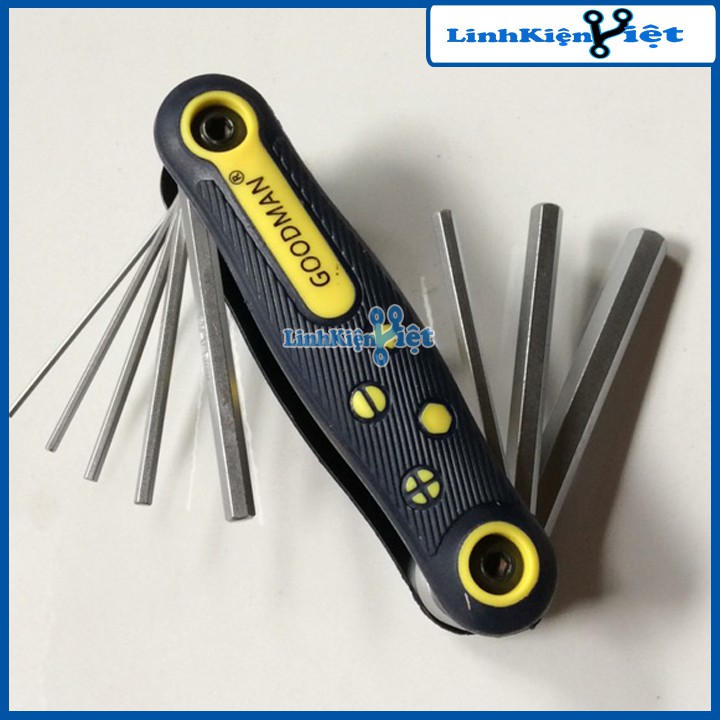 Bộ Lục Lăng Goodman Gập 8 Chi Tiết USA