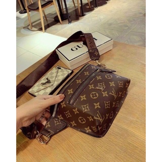 Túi xách nữ  đeo bụng, đeo chéo đeo ngực lv