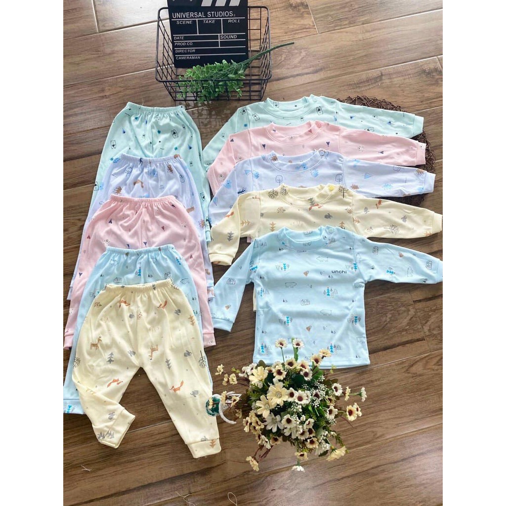 [Hàng Chính Hãng]Bộ Nỉ Hoa Unchi Dày Dặn🔥FREESHIP🔥Bộ Nỉ Hoa Unchi Dày Dặn Họa Tiết họa tiết siêu cưn