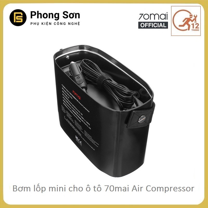 Bơm lốp mini cho xe hơi 70mai Air Compressor