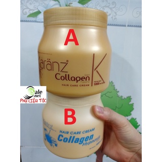 1000ml Dầu hấp phục hồi tóc tóc Collagen Karanz