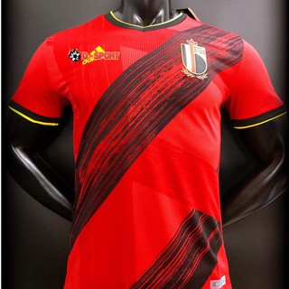 Bộ Bóng Đá Đội Tuyển Bỉ Sân Nhà Euro 2021 - Hàng Nhập Thái - Vải Mè Cao Cấp