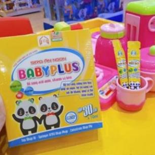 BabyPlus - Siro ăn ngon Hỗ trợ tăng cường tiêu hóa, giúp trẻ ăn ngon, tăng cân đạt chuẩn (30 gói)