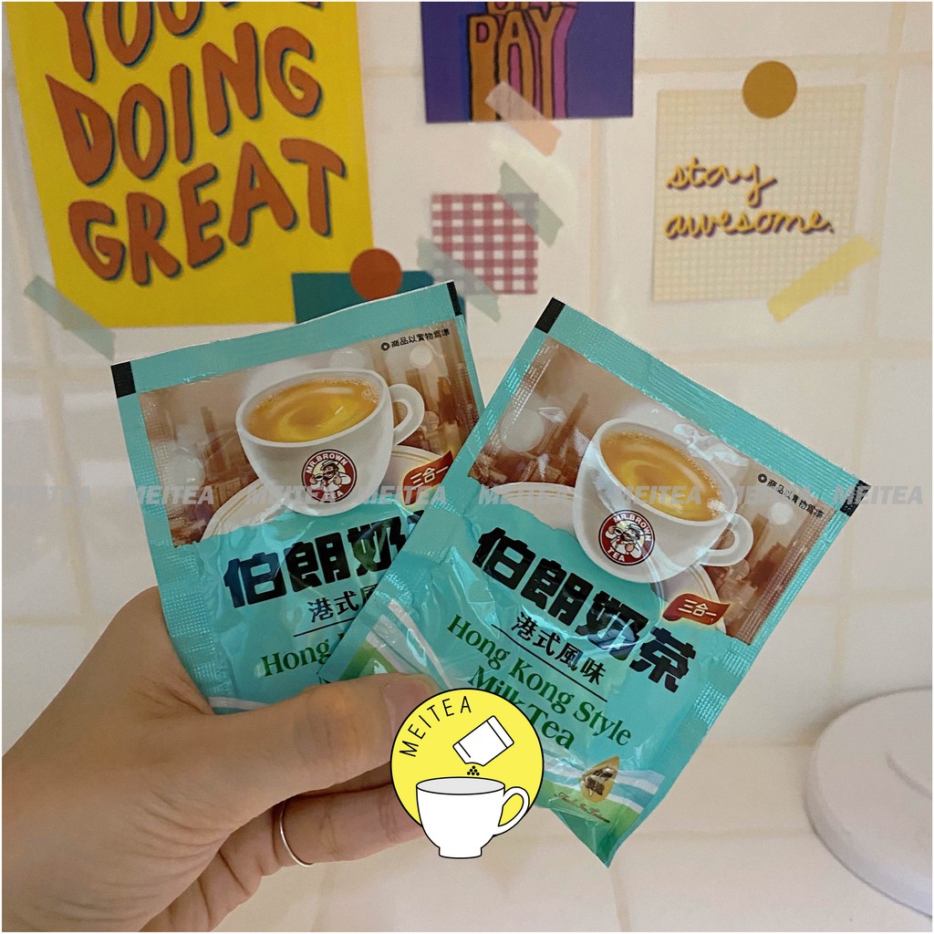 [HSD 2023] Gói lẻ trà sữa HongKong Style - Mr Brown Đài Loan - 16g | BigBuy360 - bigbuy360.vn
