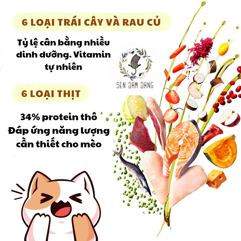 Thức Ăn Hạt Cho Mèo Nourse Mọi Độ Tuổi - Gói 50G