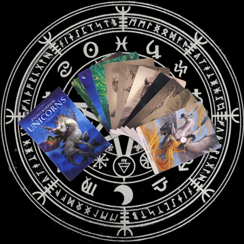 Bộ Bài Tarot Hình Kỳ Lân Xinh Xắn Cho Người Mới Bắt Đầu