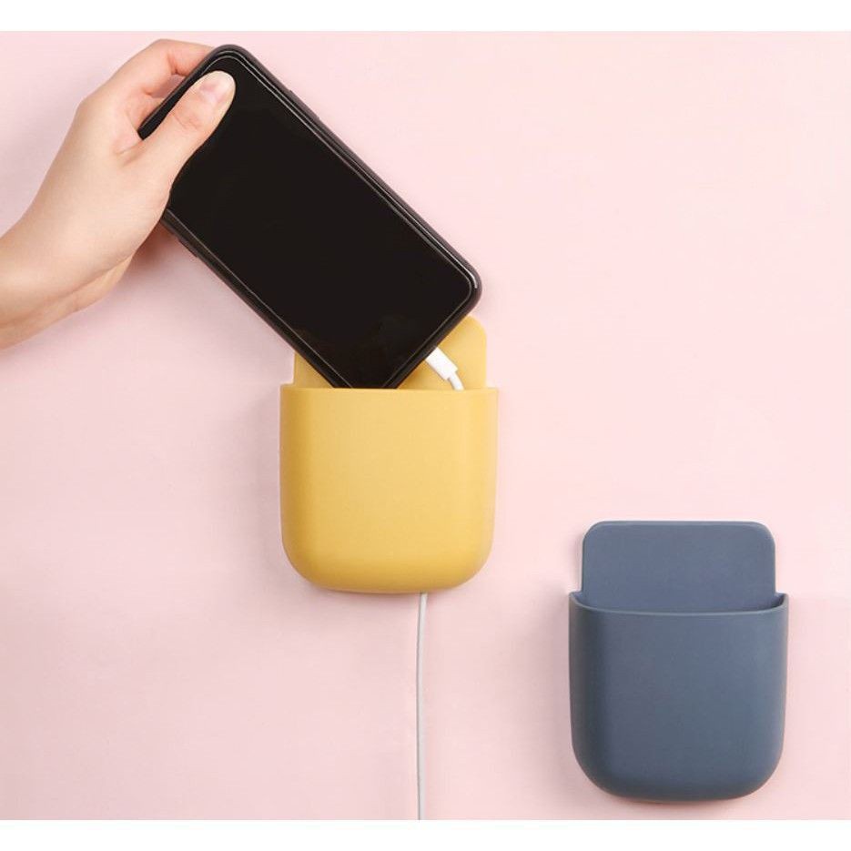 KHAY DÁN TƯỜNG🌸FREESHIP🌸Khay đựng điện thoại, chìa khoá, thẻ, remote gắn tường, dính chắn chắn_KN44