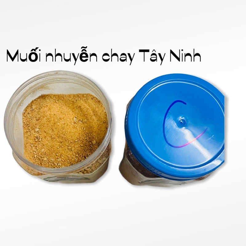Muối nhuyễn ớt cay Tây Ninh ( hủ 250gr) ăn chay được