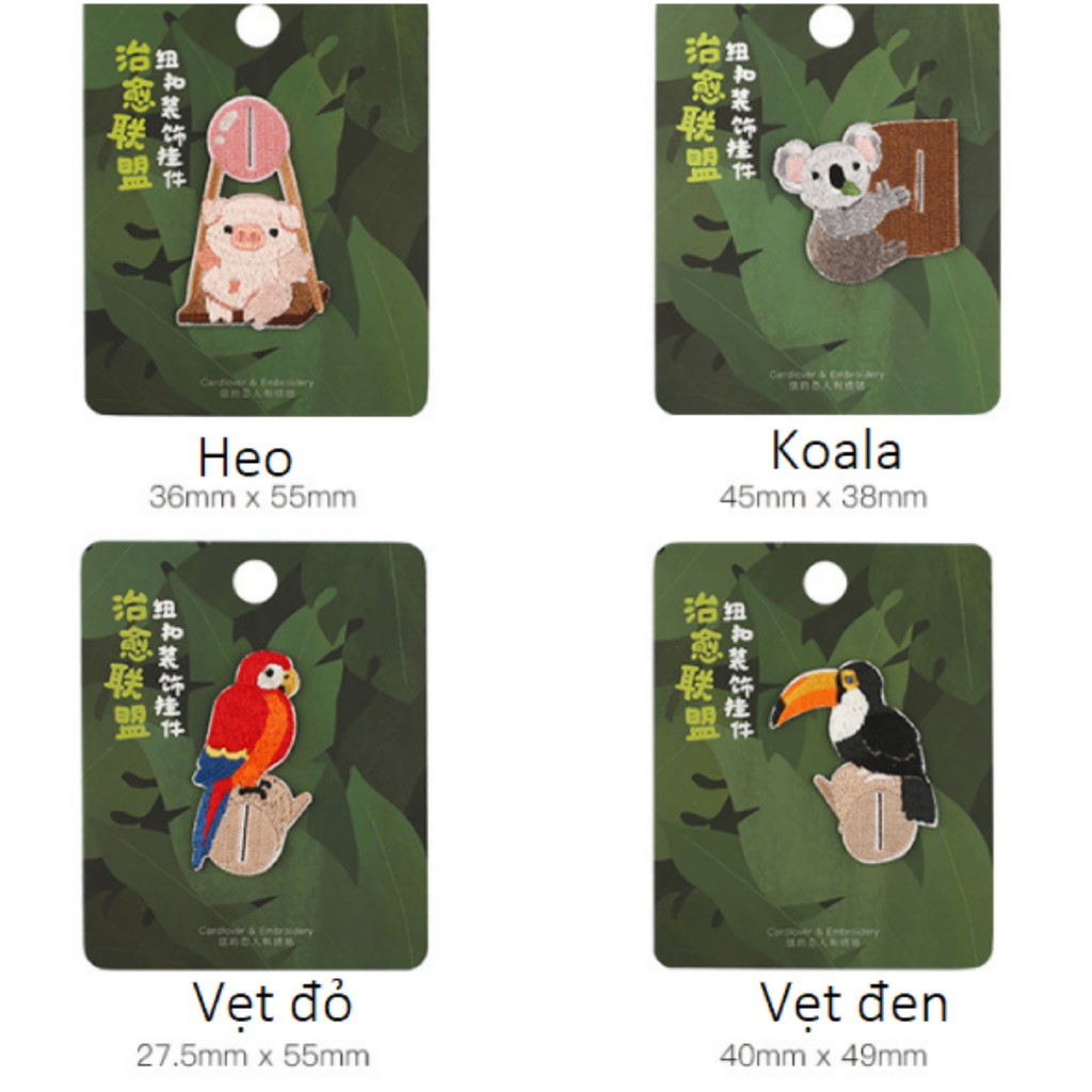 STICKER VẢI KHUY ÁO