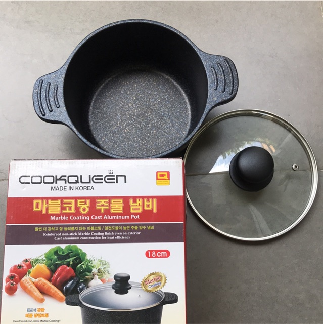 Nồi đá hoa cương COOK QUEEN - Made in Korea