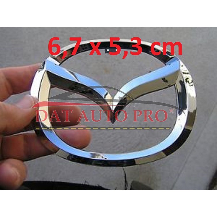Logo MAZDA gắn vô lăng dùng Cho oto.