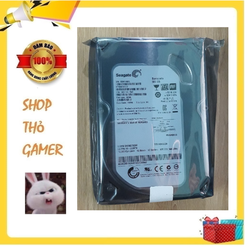 Ổ cứng HDD 500GB/ 250GB Seagate chính hãng dành cho PC