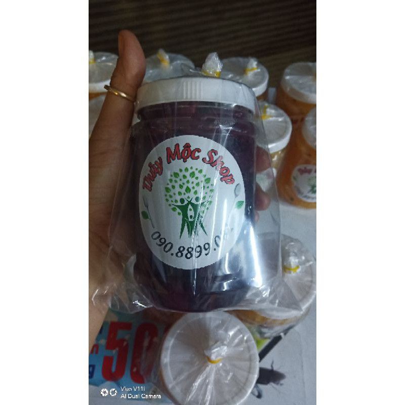 HẠT ĐÁC RIM DÂU TẰM - ĐƯỜNG PHÈN - HŨ 1KG