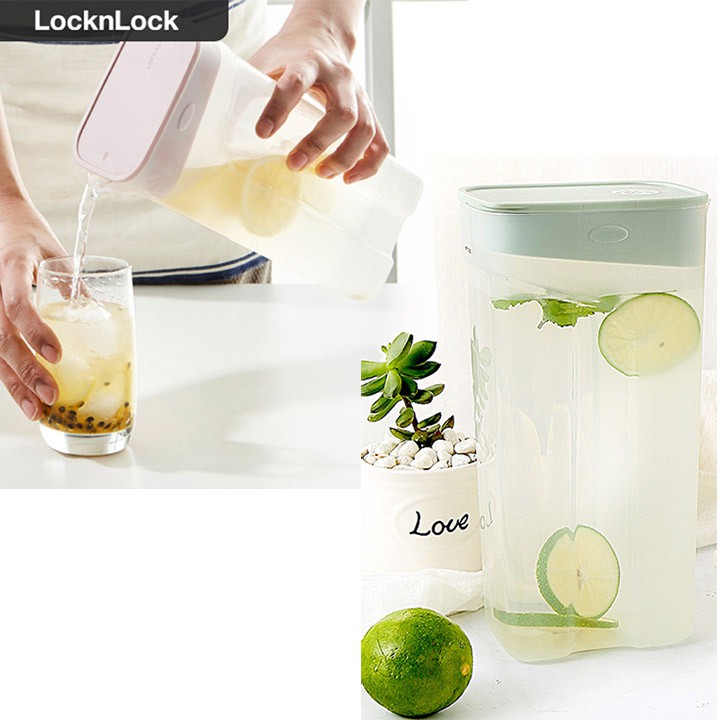 Bình nước đựng nước Lock&amp;Lock Handle Bottle 1.4L- HAP817MIT