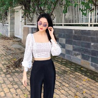 Áo Croptop, Áo ren cổ U
