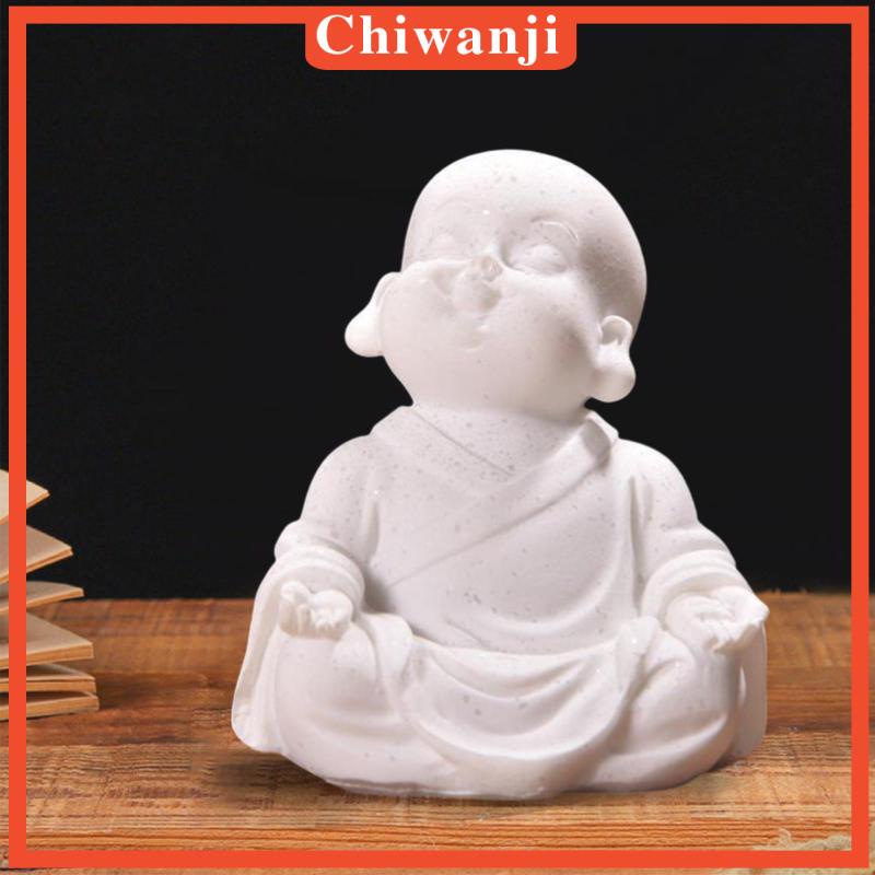 Buddha Statue Spiritual Ceramic Classic Inches Crafts for Office Garden
