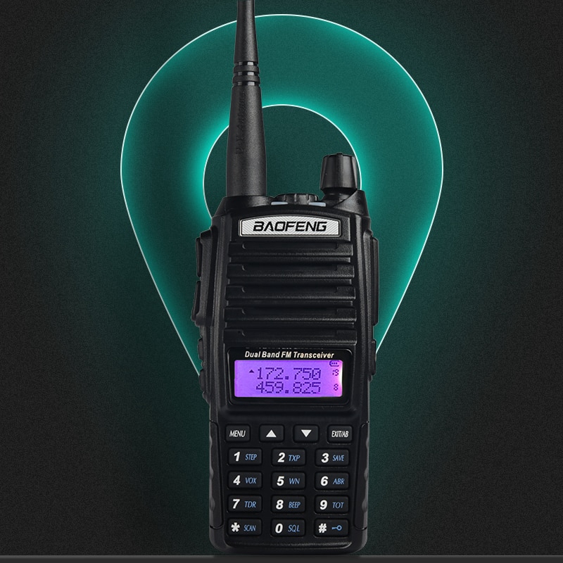 Bộ Đàm Hai Chiều BaoFeng UV-82 136-174/400-520 MHz Kèm Phụ Kiện