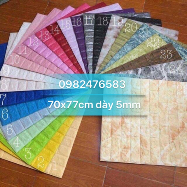 XỐP DÁN TƯỜNG GIẢ GẠCH 3D GIÁ RẺ HÀ NỘI | BigBuy360 - bigbuy360.vn