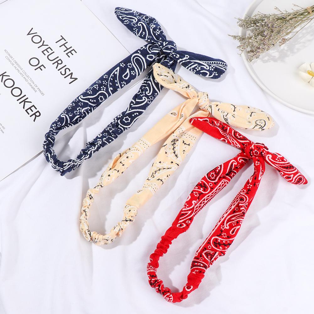 24 Băng Đô Mềm Mại Thắt Nút Chéo Dành Cho Bạn Nữ