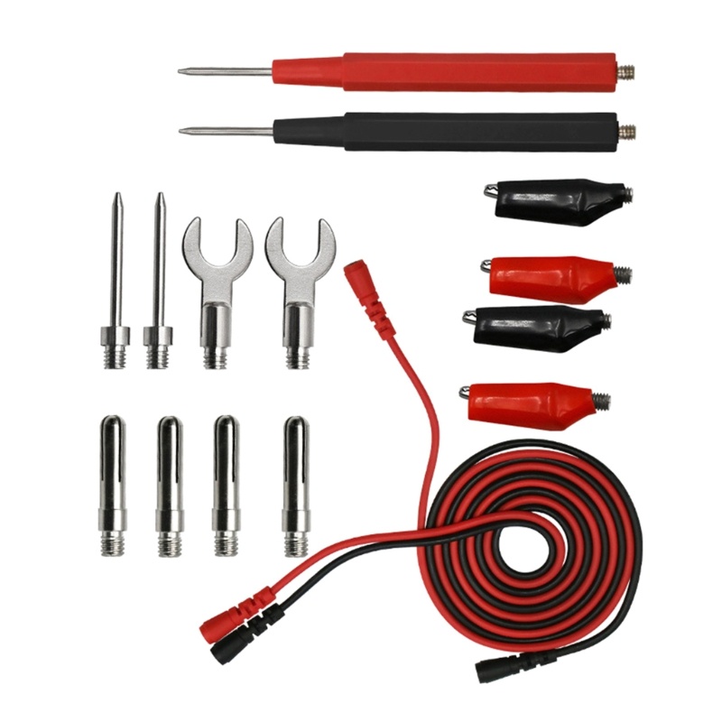 Bộ Dụng Cụ Kiểm Tra Vạn Năng Kế Kỹ Thuật Số Với Kẹp Cá Sấu 1000V