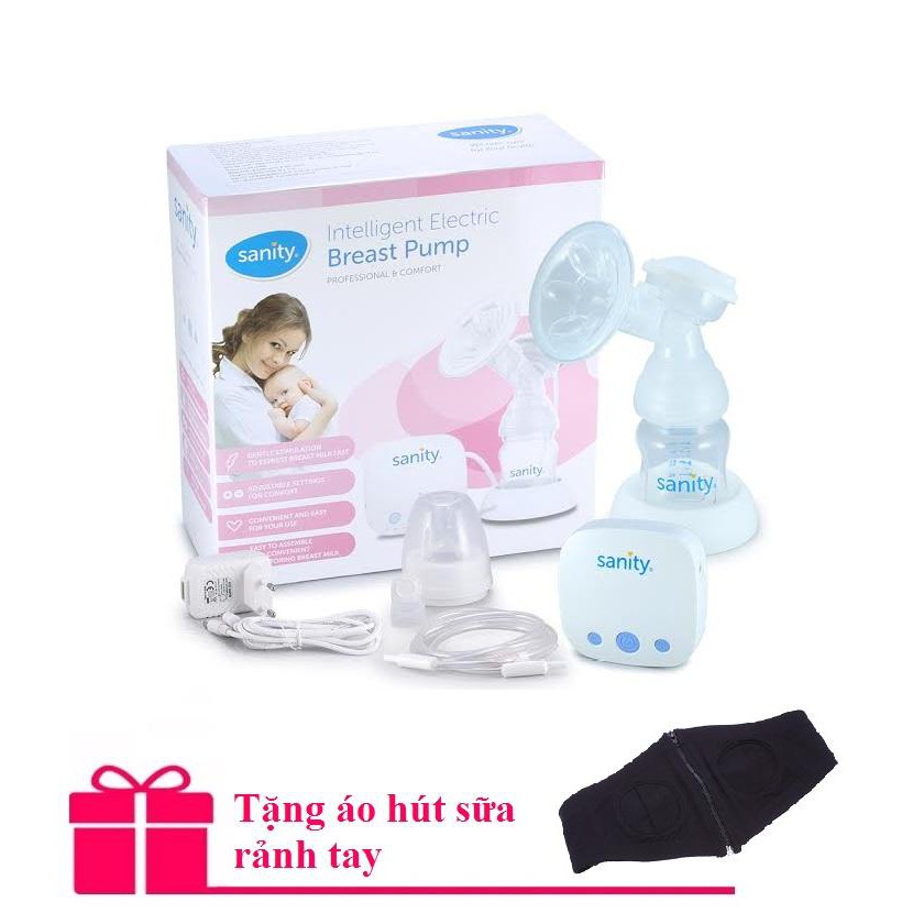 Máy Hút Sữa Điện Đơn Sanity Ap154AE + Tặng Áo Hút Sữa Rảnh Tay