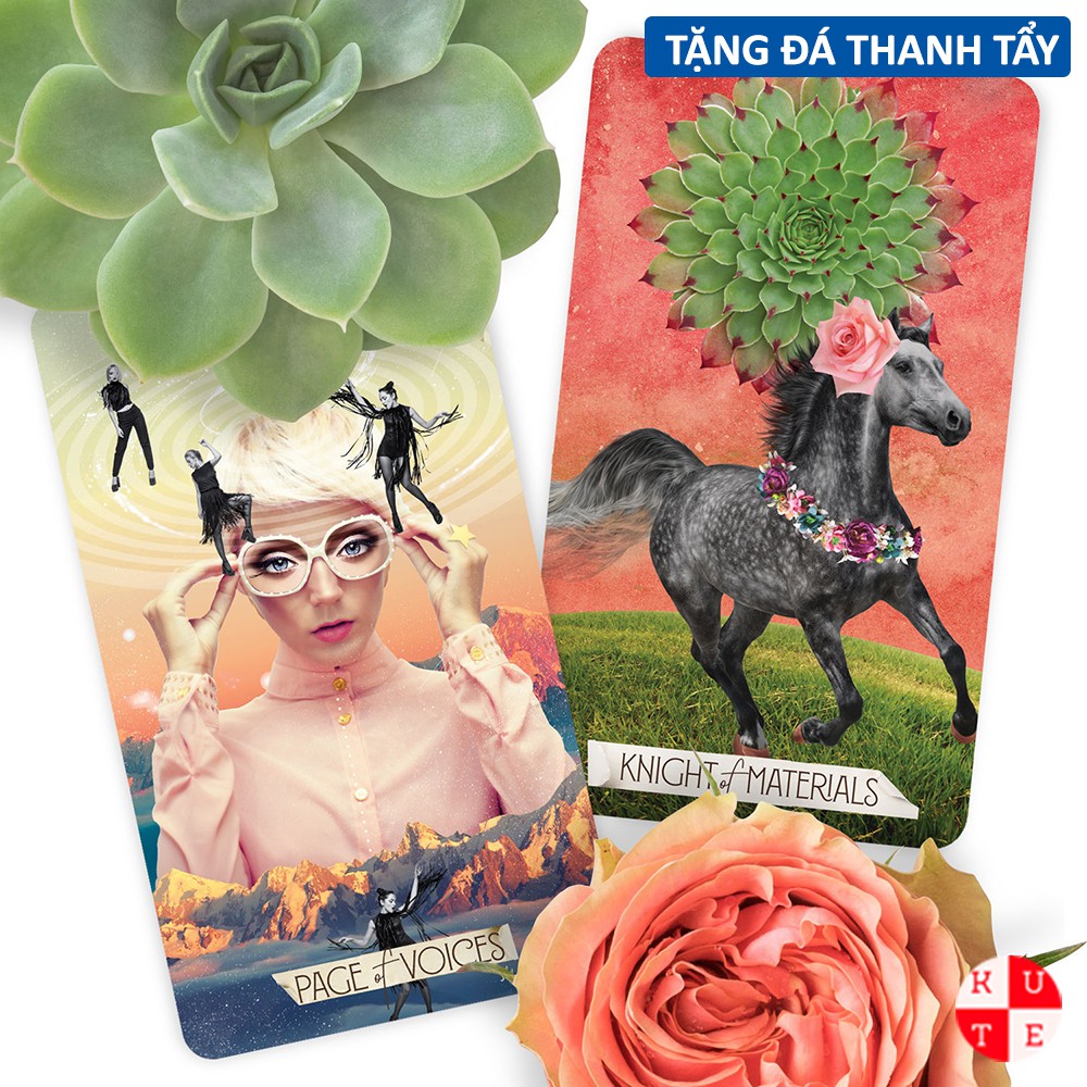 Bài Tarot The Muse 78 Lá Bài Tặng File Tiếng Anh Và Đá Thanh Tẩy C109