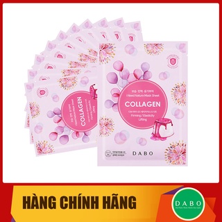 Bộ 10 miếng đắp Mặt nạ Tinh chất Collagen Cao cấp – DABO I NEED NATURE COLLAGEN