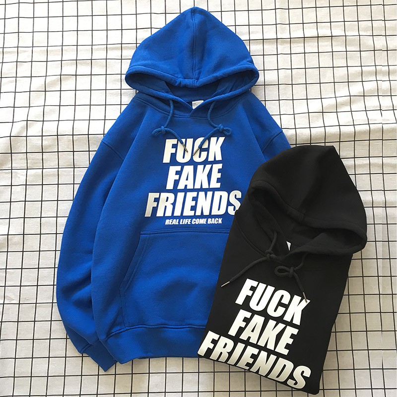 ( GET 1 BUY 1 ) ÁO HOODIE IN CHỮ FU & FRIEND UNISEX