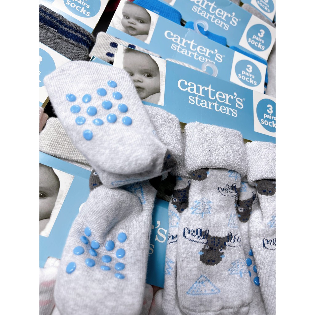 Set 3 đôi vớ carter dư xịn cho bé