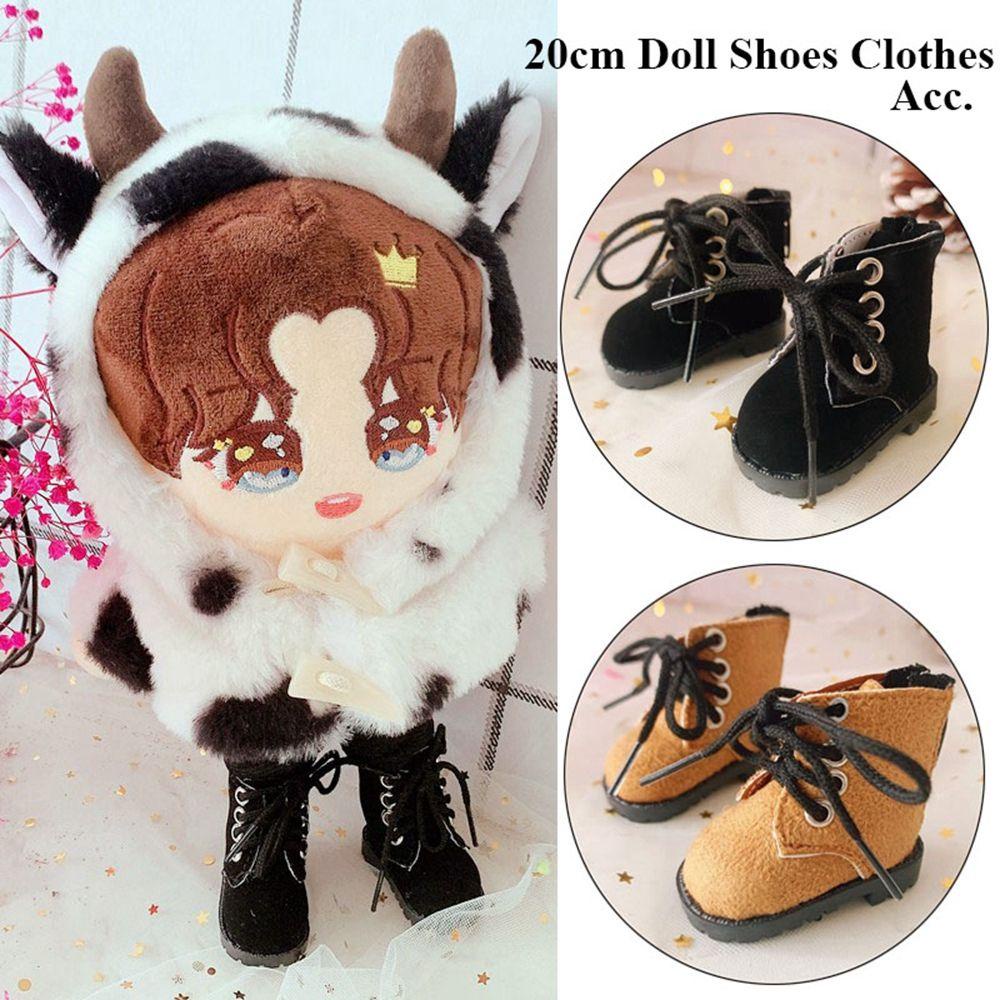 Giày Boot 20cm Thời Trang Cao Cấp Cho Búp Bê Tỉ Lệ 1 / 12