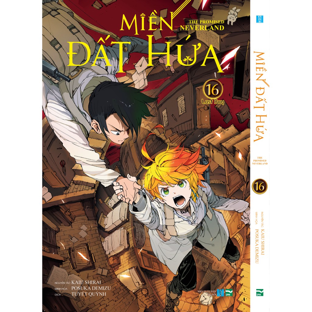 Sách - Miền Đất Hứa Tập 16 - Bản bìa trắng [Tặng kèm Postcard hình nhân vật] - Số lượng có hạn | BigBuy360 - bigbuy360.vn