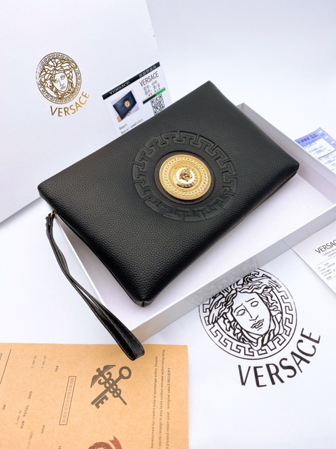 Túi cầm tay bản to nam versace fullbox