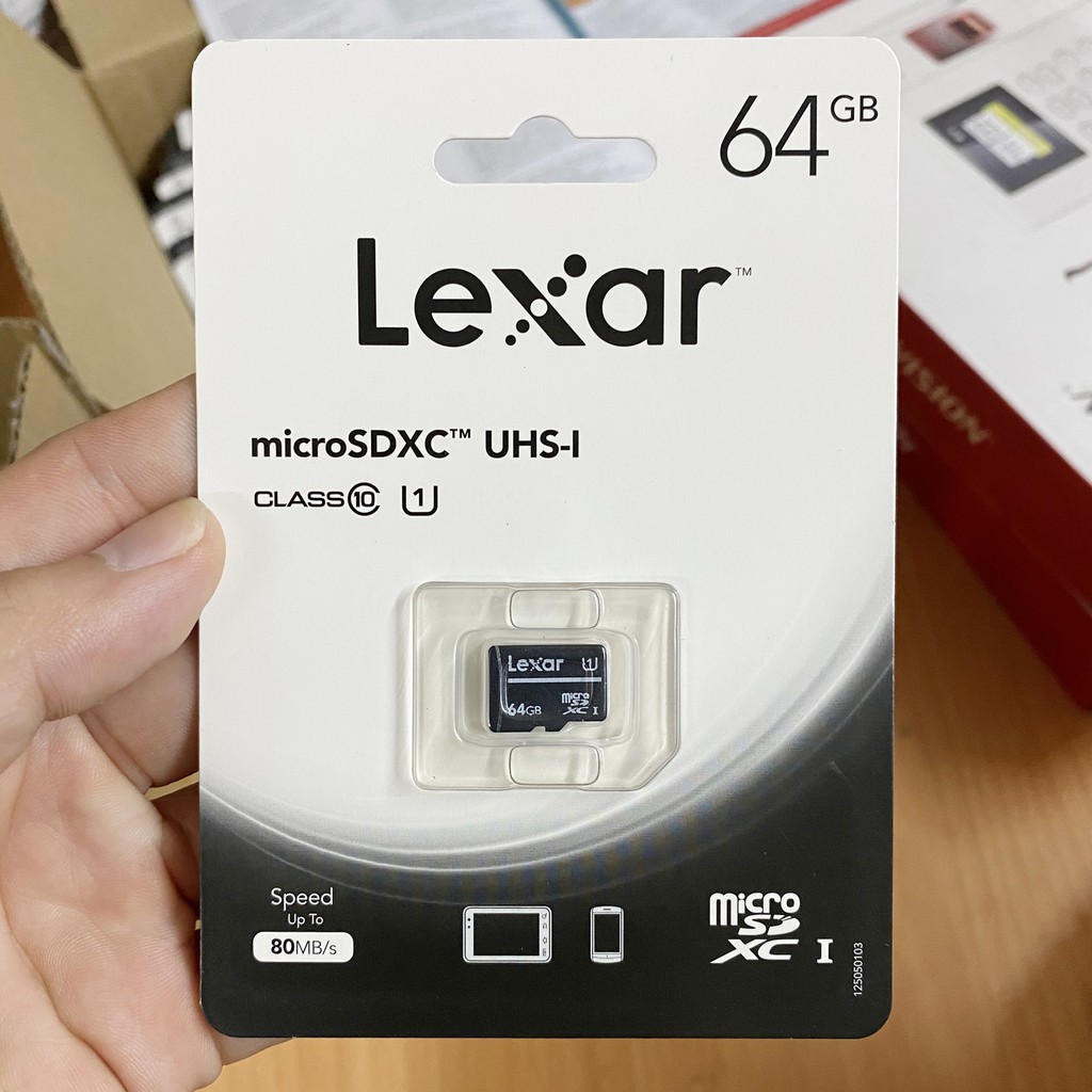 Thẻ nhớ LEXAR  chính hãng 32GB và 64GB cho Camera