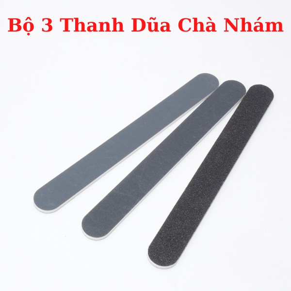 Bộ 3 thanh dũa nhám mô hình gundam 240 800 2000