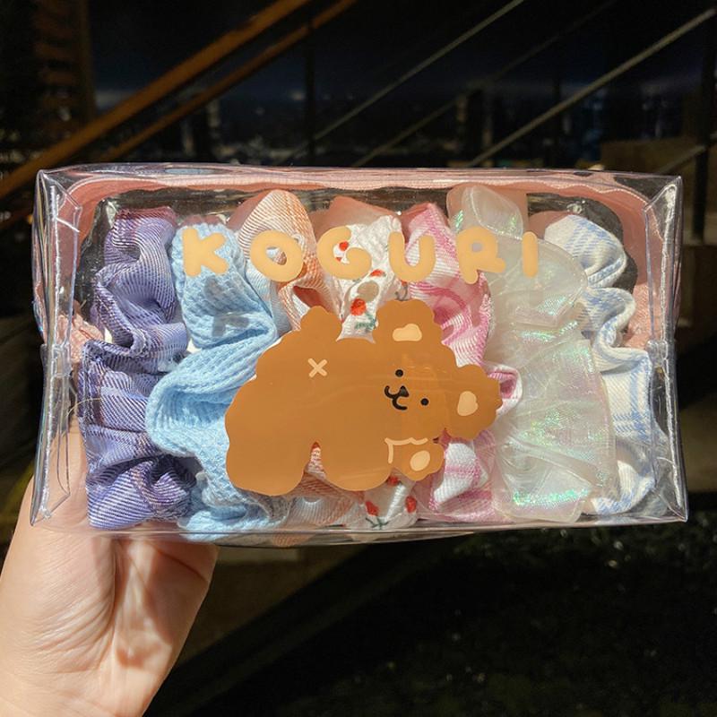 Dây cột tóc kiểu dáng đơn giản trẻ trung xinh xắn