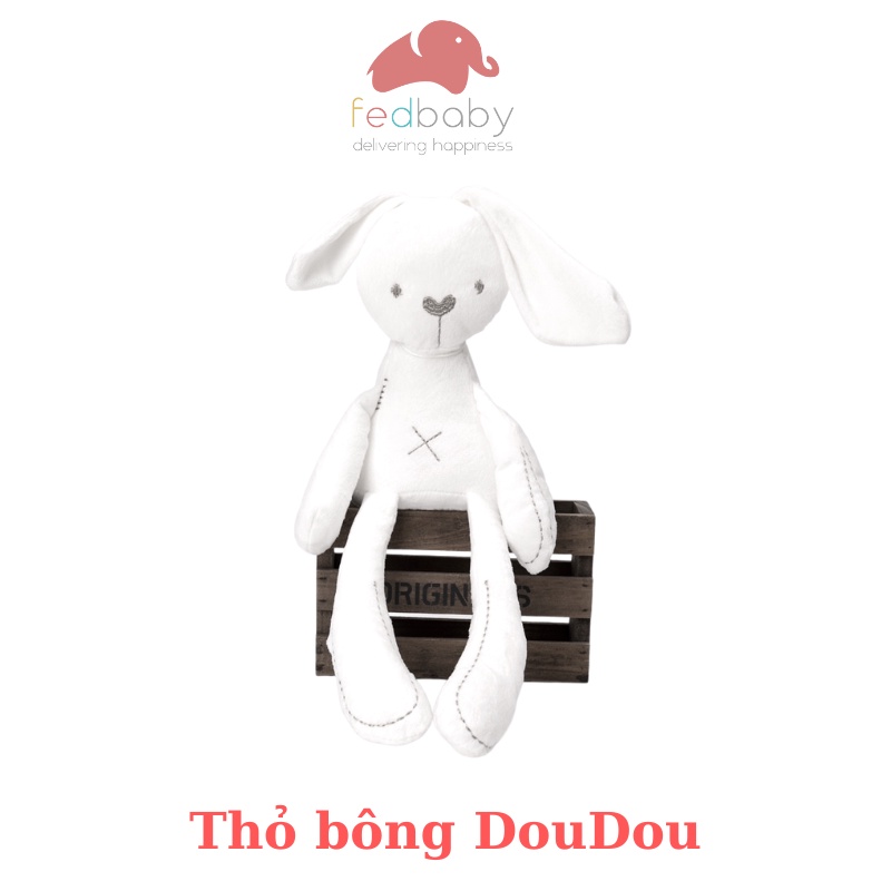 Shop Fedbaby Búp Bê Thỏ Bông - Cừu Bông Trắng [DouDou Hot Nhất Trấn An Con Ngủ Ngon]