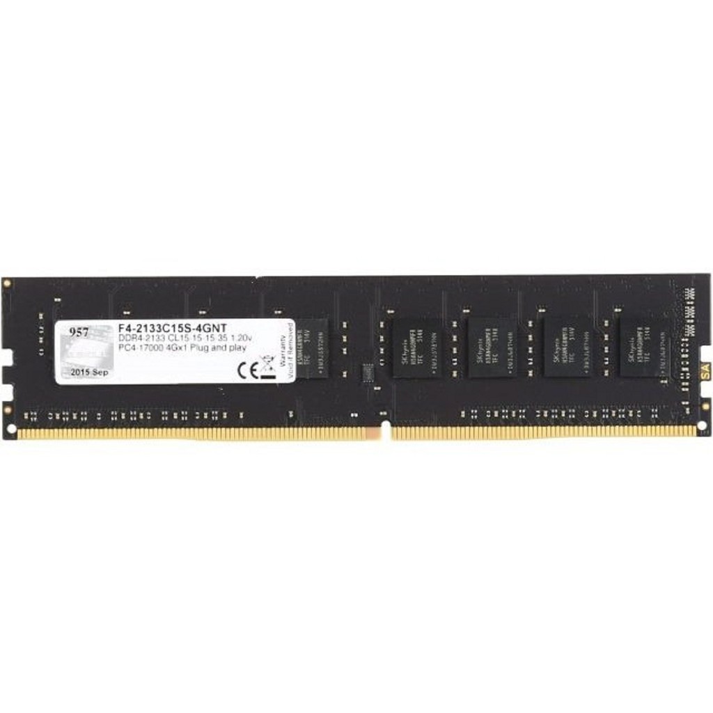 Ram PC GSKill DDR4 8GB/4GB bus 2400-2133MHz