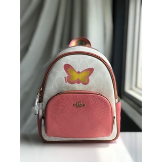 [Sale sốc] BALO nữ COACH court mini hoạ tiết