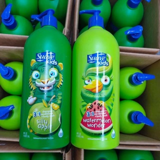 SỮA TẮM GỘI XẢ SUAVE KIDS 3 IN 1 1.18 LÍT