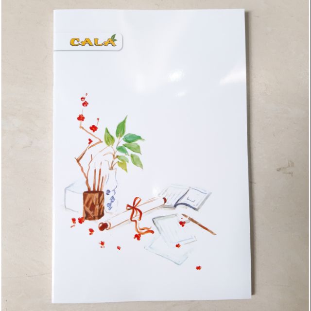 Combo 5 quyển Vở ô mễ viết chữ Hán 100 trang Cala