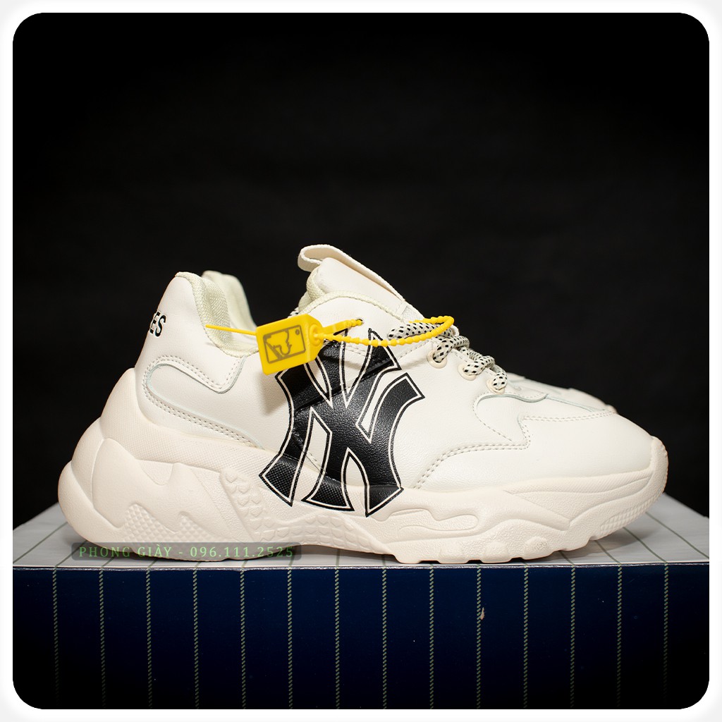 [HOT TREND] GIÀY SNEAKER NAM NỮ MLB NY CHỮ ĐEN | BigBuy360 - bigbuy360.vn